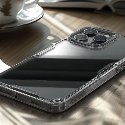 9. Nillkin Nature Pro Case for iPhone 16 Pro - transparent and white