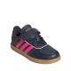 2. adidas Breaknet Sleek navy blue and pink kids' shoes JQ3060