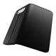 8. Puro Wallet Stand Case for iPhone 17 Air made of eco-leather, with a flap, wallet and stand function - black