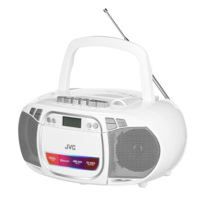 3. JVC RC-E451W Boombox – White