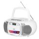 3. JVC RC-E451W Boombox – White