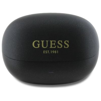2. Guess Bluetooth headphones GUTWST88MCTGK TWS + docking station black/black Capsule Printed Logo