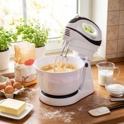28. Adler AD 4206 hand mixer (300W; white)