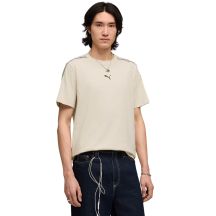 Men's Puma Tape Tee T-shirt beige 691693 87