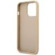 7. Guess GUHCP14LPSATLE iPhone 14 Pro 6,1 "beige / beige hardcase SaffianoTriangle Logo