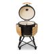 5. Kamado Bono Grande Ceramic Grill 23” Kamado barbecue/grill Cart Charcoal (fuel) Black