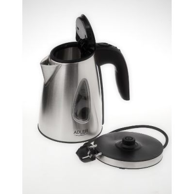 5. Adler AD 1203 electric kettle (1500W 1l; silver)