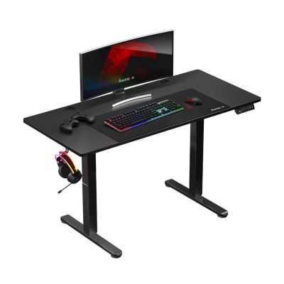 4. Huzaro Hero 8.2 Black Gaming Desk