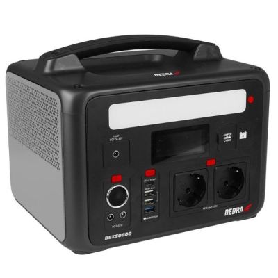 7. DEDRA DEZS0600 600/1200W 640Wh/50 Ah/12.8V power station