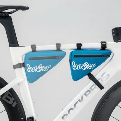 3. Rockbros G001 Flash Journey Triangle Frame Bike Bag 0.8 l - Blue