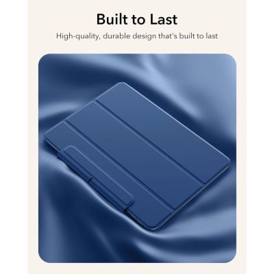 8. ESR Rebound Magnetic Case for iPad Air 10.9" (2020/2022) / 11" (2024/2025/2026) - Navy Blue
