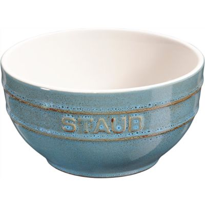 9. Staub Ceramique Bowl Set 0.7 l Round Ceramic Turquoise 4 pcs.
