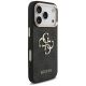 4. Guess 4G Big 4G Classic Logo Case for iPhone 17 Pro / 18 Pro - Black and Gold