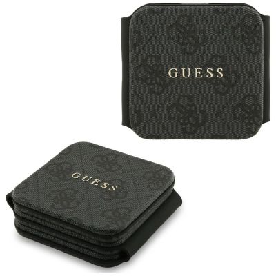 Guess 4G 3-in-1 15W MagSafe Wireless Charger - Black