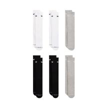 Nike Everyday Elevated Socks 6 Pairs White, Black, Gray HQ8021 903 43-46