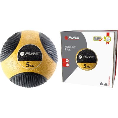 14. MEDICINE BALL 5KG PURE 2 IMPROVE