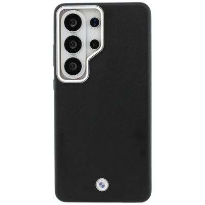 3. BMW Sign Metal Logo MagSafe Case for Samsung Galaxy S26 Ultra - Black