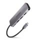 11. Axagon HMC-5 Docking Station Wired USB 3.2 Gen 1 (3.1 Gen 1) Type-C Gray