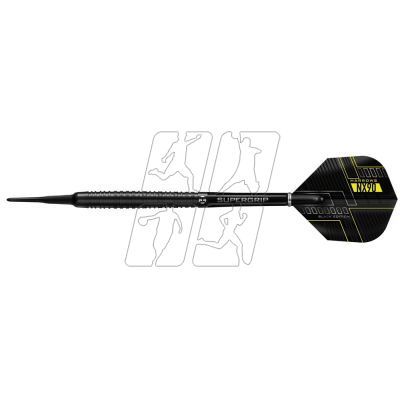 5. Darts Harrows NX90 Black 90% softip