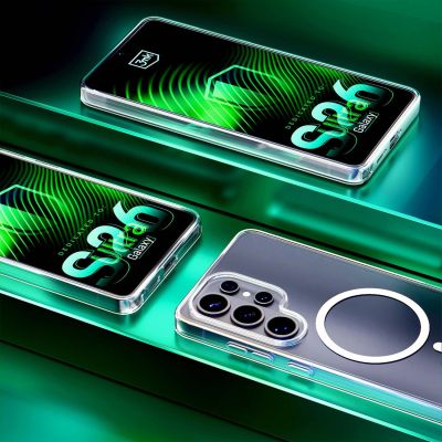 6. 3mk Clear MagCase for Samsung Galaxy S26 Ultra - transparent