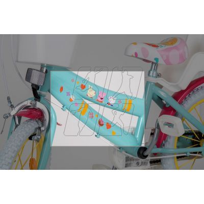 7. Toimsa-Children's bike 16" Peppa Pig green