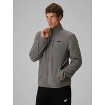 Regular men's fleece with stand-up collar 4F 4FRAW26TFLEM542-24M