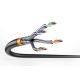 4. Digitus Dry outdoor installation cable category 7, S/FTP, AWG 23/1, PE, 100m, black, reel