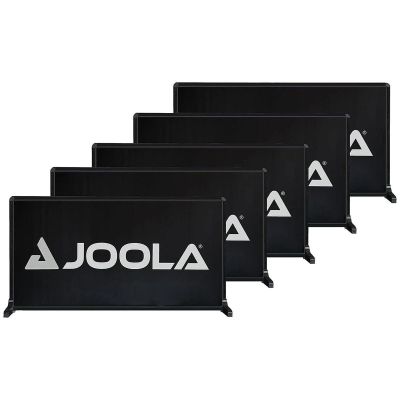 3. JOOLA PRO Table Tennis Barrier, Black, 5 pcs.