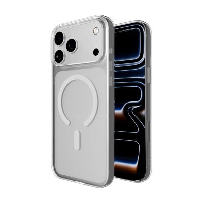 5. Puro 0.3 MAG Ultra-Slim TPU Case Compatible with MagSafe for iPhone 17 Pro - Transparent