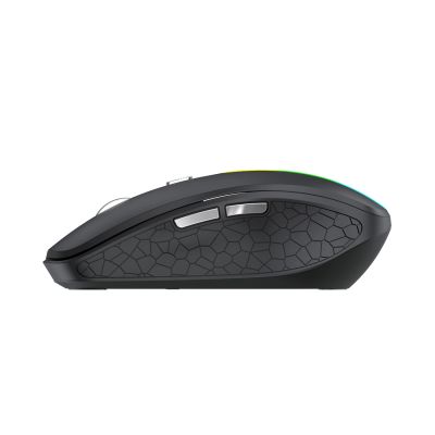 3. Wozinsky WMGK-1132 Wireless Mouse with RGB Backlight - Black