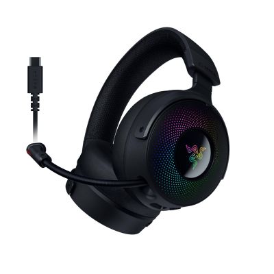 4. Razer Kraken V4 Pro Bluetooth Over-ear Microphone Wireless Black Headset