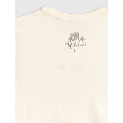 7. Men's regular printed T-shirt 4F 4FRSS26TTSHM4298-11S