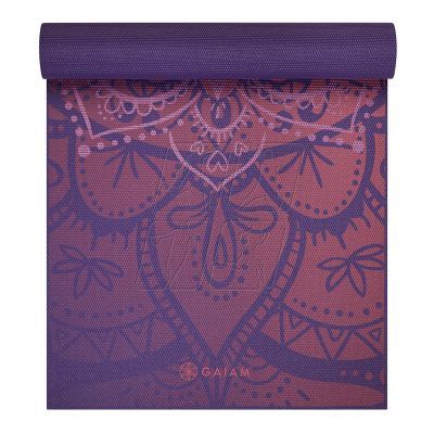 Yoga Mat Gaiam Premium Athenian Rose 6 mm 63958