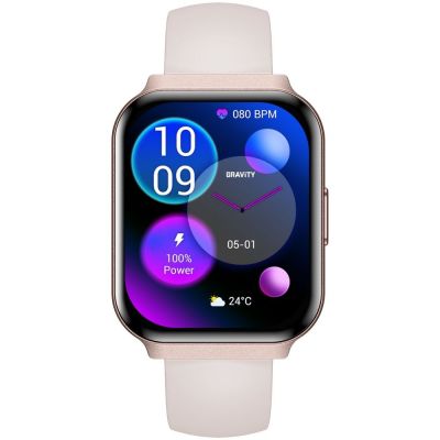 7. Smartwatch Gravity Pink 2 Straps GT44-3