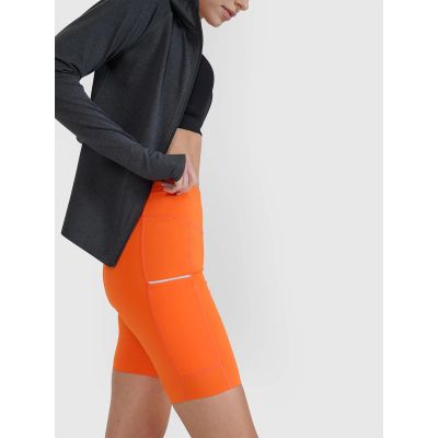 4. Women's quick-drying cycling leggings 4F 4FWSS25TFSTF027-70S
