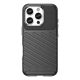 2. Thunder Case for iPhone 16 Pro Silicone Case - Black