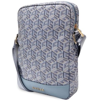 2. Guess GCube Stripe Tablet Bag for a 10'' tablet - blue