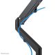 7. Neomounts DS70-700BL2 Monitor Holder/Stand 68.6 cm (27") Desk Black