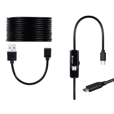 3. TRACER HARDWIRE ENDOSCOPE CAMERA 5M 7MM LED USB-C