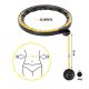 16. HHM21 HULA HOP BLACK/YELLOW WITH MAGNETS, TPE PROTECTION AND WEIGHT + HMS COUNTER