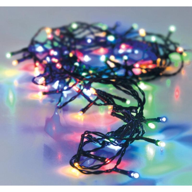 23. CHRISTMAS TREE LIGHTS 120 LED LIGHT CHAIN MULTICOLOR