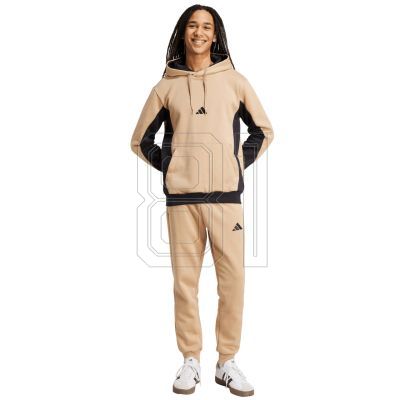 4. adidas Sportswear Fleece Colorblock Hooded M KB5265 tracksuit