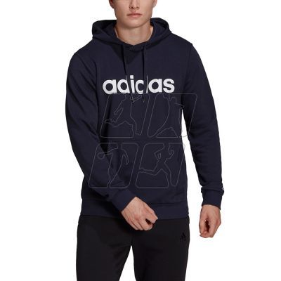 3. adidas Essentials French Terry Linear Logo Hoodie M GK9066