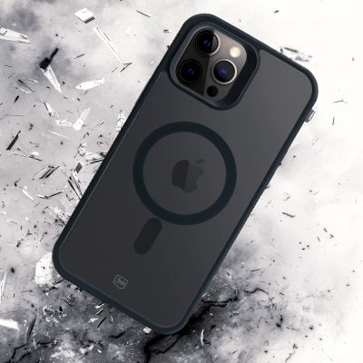 22. 3mk Smoke MagCase for Apple iPhone 12 Pro Max - Black