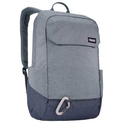 8. Thule Lithos TLBP216 Pond Gray Backpack Gray Polyester