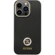 3. Guess GUHCP13LM4DGPK case for iPhone 13 Pro / 13 - black Silicone Logo Strass 4G
