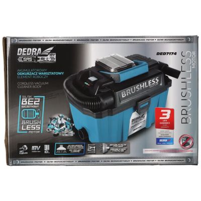 Dedra DED7174 suitcase vacuum cleaner