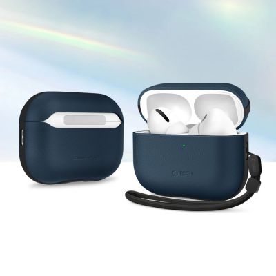 9. Tech-Protect NaturalFit Case for AirPods Pro 3 - Navy Blue