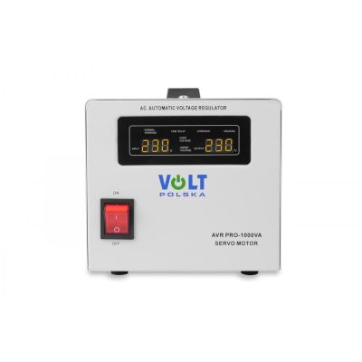 Volt Polska AVR Pro 1000VA 3% Servo Voltage Stabilizer