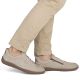 5. Men's beige suede leather shoes Rieker 08300-62